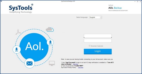 【SysTools AOL Backup下载】SysTools AOL Backup(AOL备份工具) v5.0 官方版
