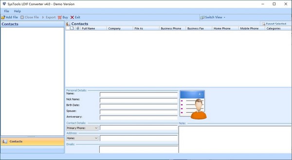 【SysTools LDIF Converter官方版下载】SysTools LDIF Converter(LDIF文件格式转换器) v4.0 官方版
