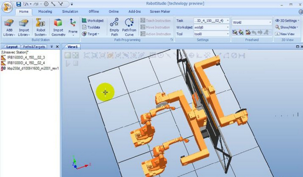 【ABB机器人仿真软件激活版下载】ABB机器人仿真软件 V6.08 激活密钥版