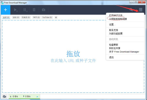 Free Download Manager绿色版使用教程