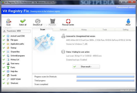 【Vit Registry Fix免费版下载】Vit Registry Fix(注册表修复软件) v14.3.0 免费版