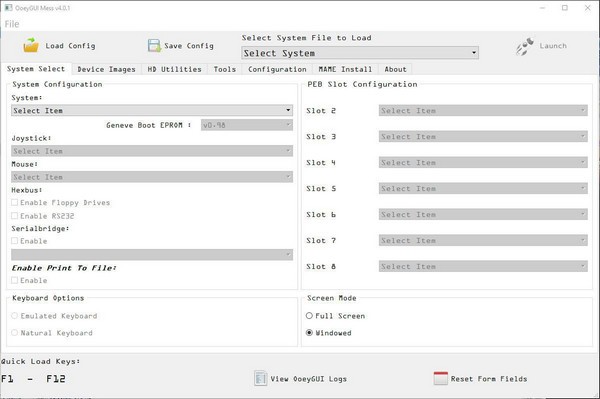 【OoeyGUI MESS Launcher官方版下载】OoeyGUI MESS Launcher(前端启动器) v4.0.3 官方版