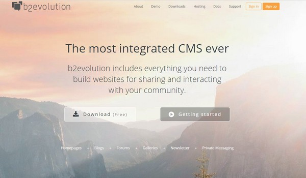 【b2evolution下载】b2evolution(博客系统) v7.2.3 官方版