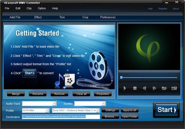 【4Easysoft WMV Converter下载】4Easysoft WMV Converter(WMV视频格式转换器) v3.2.22 官方版