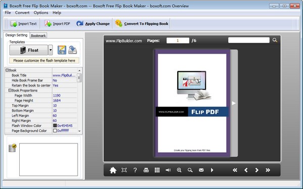 【Boxoft Free Flip Book Maker下载】Boxoft Free Flip Book Maker(翻页书制作) v3.0 官方版