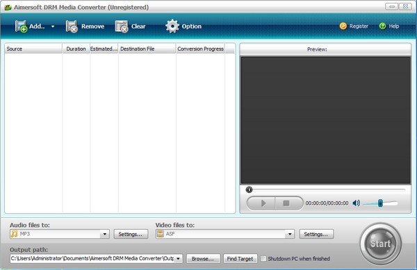 【Aimersoft DRM Media Converter下载】Aimersoft DRM Media Converter(媒体转换软件) v1.6.0 官方版