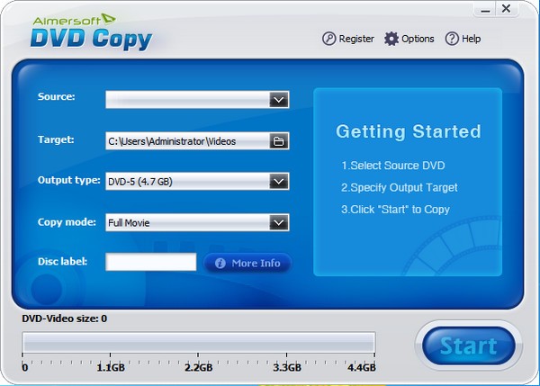 【Aimersoft DVD Copy下载】Aimersoft DVD Copy(DVD文件复制工具) v2.5.1 官方版