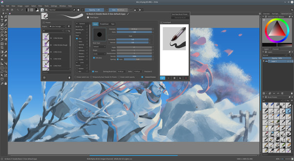 【Krita官方下载】Krita32官方下载 v4.4.1 免费版