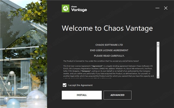 【Chaos Vantage中文版下载】Chaos Vantage(实时光线追踪渲染器) v1.0.2 中文版