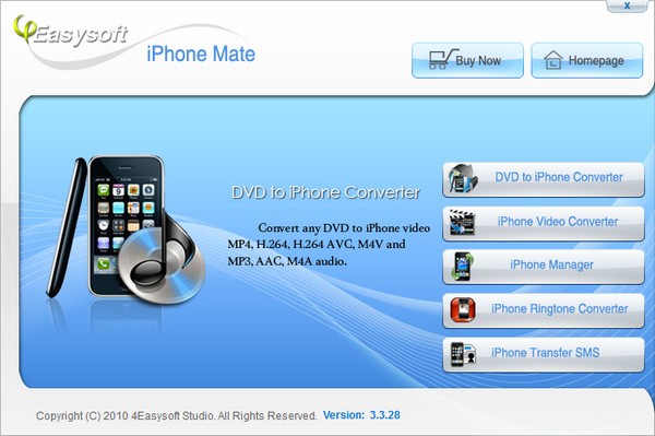 【4Easysoft iPhone Mate激活版下载】4Easysoft iPhone Mate(视频转换软件) v3.3.28 官方版