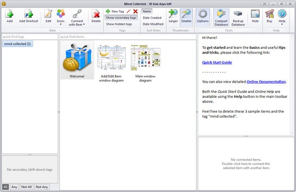 【Mind Collected下载】Mind Collected(文档标签收藏工具) v1.00.37 官方版