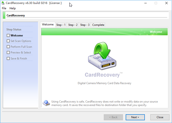【Cardrecovery下载】Cardrecovery激活版 v6.30 绿色版