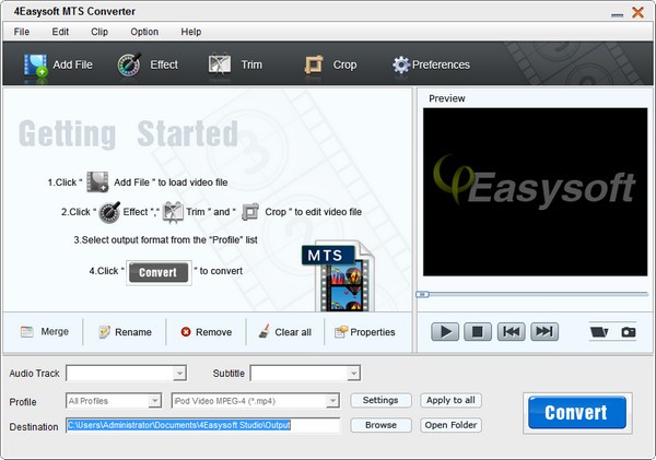 【4Easysoft MTS Converter最新版下载】4Easysoft MTS Converter(MTS视频转换器) v3.2.26 官方版