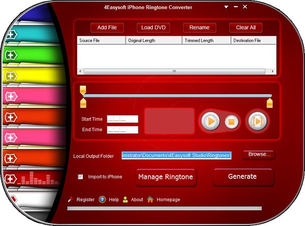 【4Easysoft iPhone Ringtone Converter官方版下载】4Easysoft iPhone Ringtone Converter(手机铃声转换器) v3.3.22 官方版