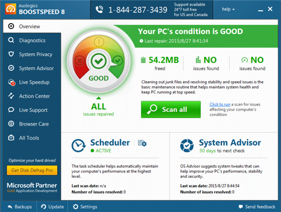 【BoostSpeed下载】BoostSpeed中文版 v12.0.0.4 激活版
