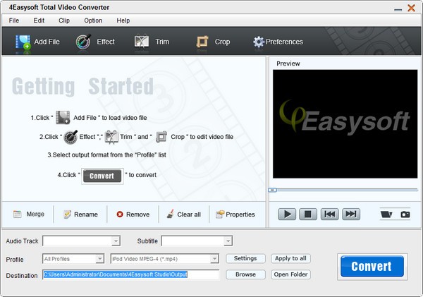 【4Easysoft Total Video Converter下载】4Easysoft Total Video Converter(视频转换器) v3.2.26 官方版