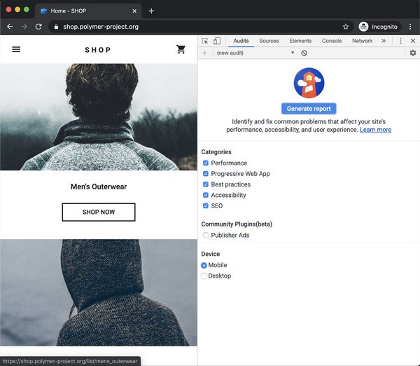 【Lighthouse插件下载】Lighthouse插件中文版 v100.0.0.0 最新版