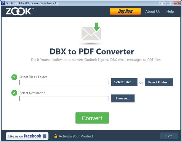 【ZOOK DBX to PDF Converter下载】ZOOK DBX to PDF Converter(DBX到PDF转换器) v3.0 免费版