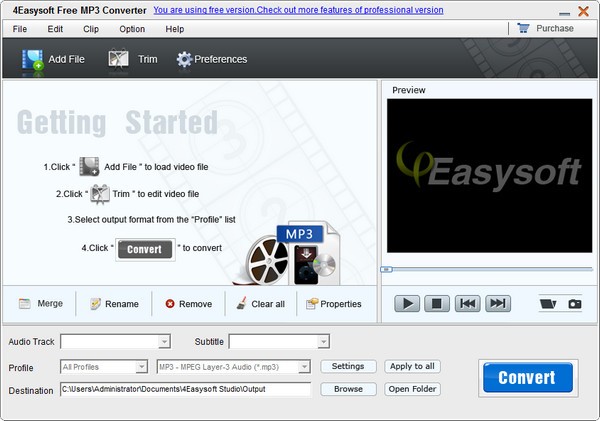 【4Easysoft Free MP3 Converter官方版下载】4Easysoft Free MP3 Converter v3.2.26 官方版