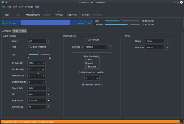 【Videomass官方版下载】Videomass(视频处理软件) V3.3.7 官方版