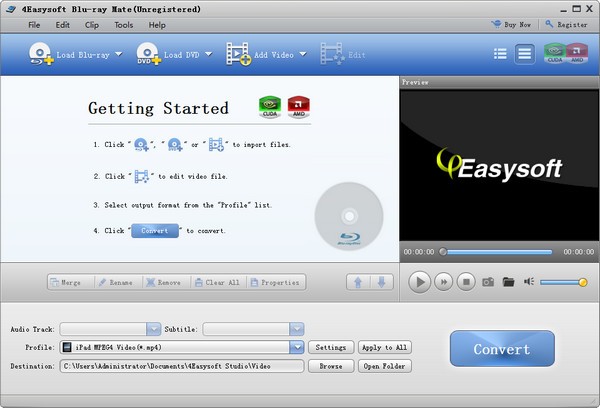 【4Easysoft Blu Ray Mate官方版下载】4Easysoft Blu Ray Mate(视频转换软件) v3.2.26 官方版