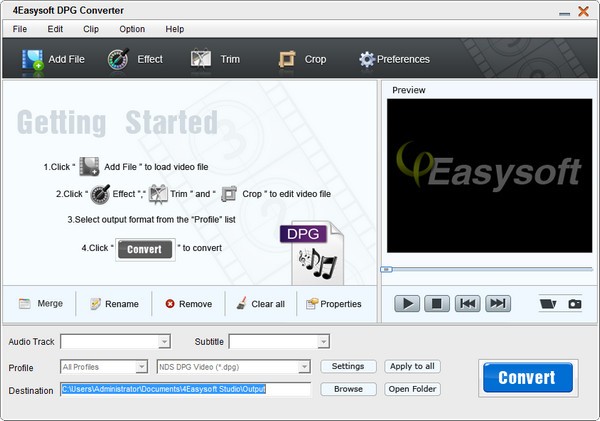 【4Easysoft DPG Converter下载】4Easysoft DPG Converter(DPG转换器) v3.2.26 官方版