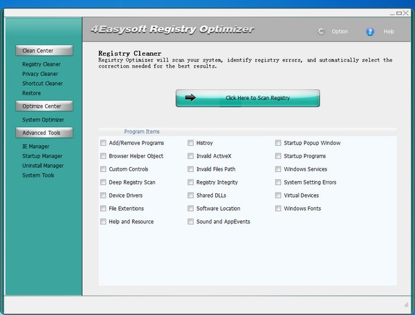 【4Easysoft Registry Cleaner免费版下载】4Easysoft Registry Cleaner(电脑清理工具) v3.1.10 官方版