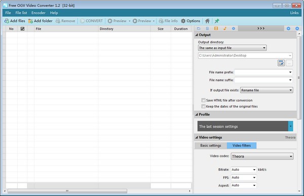 【Free OGV Video Converter下载】Free OGV Video Converter(OGV视频转换器) v1.2 官方版