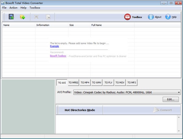 【Boxoft Total Video Converter激活版下载】Boxoft Total Video Converter(AVI转换器) v1.0 官方版