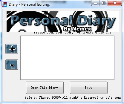 【Personal Diary Editor下载】Personal Diary Editor官方版 v2021 绿色免费版