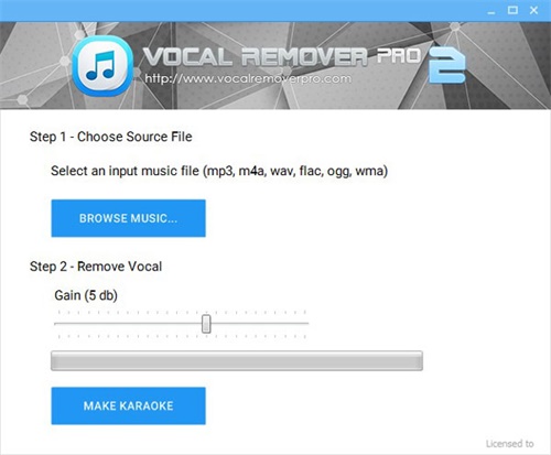 【Vocal Remover Pro激活版下载】Vocal Remover Pro中文版 v2.0 免安装绿色版