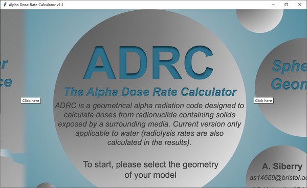 【Alpha Dose Rate Calculator官方版下载】Alpha Dose Rate Calculator(阿尔法辐射计算) v1.1.2 官方版
