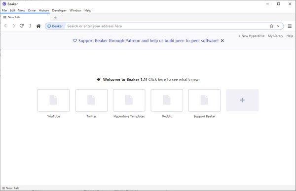 【Beaker浏览器免费版下载】Beaker浏览器 v1.1.0 官方版