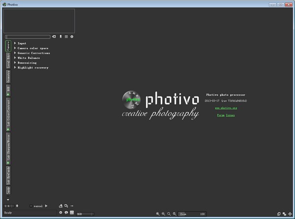 【photivo中文版下载】Photivo(RAW图片处理软件) v2013.03.17 中文版