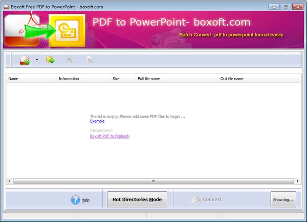 【Boxoft Free PDF to PPT下载】Boxoft Free PDF to PPT(PDF转PPT软件) v3.2 官方版