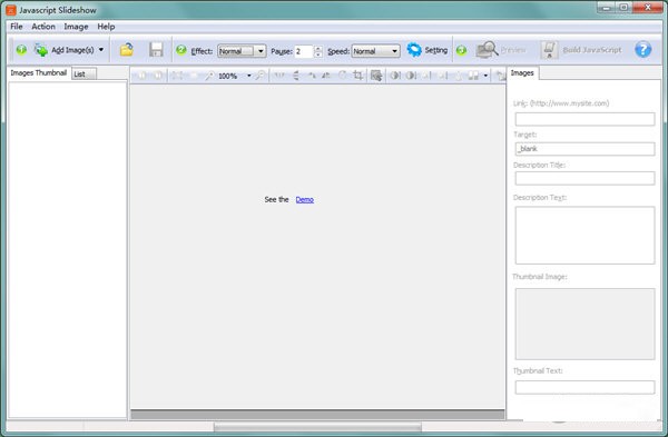 【JavaScript SlideShow下载】JavaScript SlideShow(幻灯片制作软件) v1.0 官方版