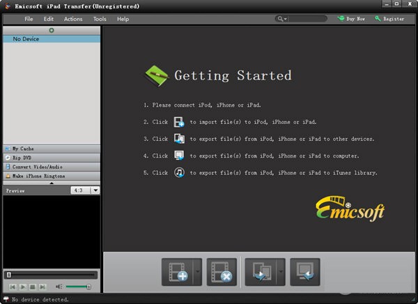 【Emicsoft iPad Transfer官方版下载】Emicsoft iPad Transfer(iPad文件传输工具) v5.1.16 官方版
