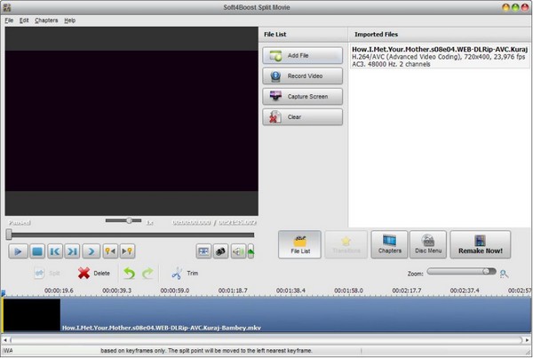 【Soft4Boost Split Movie官方版下载】Soft4Boost Split Movie(视频剪辑工具) v5.7.3.515 官方版