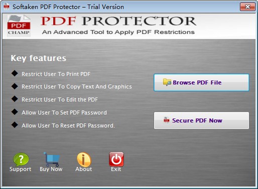 【Softaken PDF Protector官方版下载】Softaken PDF Protector(PDF加密工具) v1.0 官方版