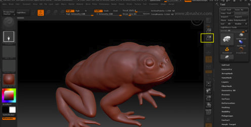 ZBrush2021稳定破解版如何导出效果图
