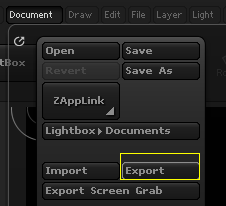 ZBrush2021稳定破解版如何导出效果图