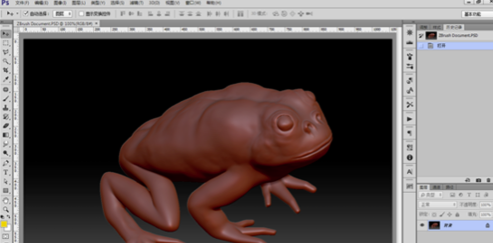 ZBrush2021稳定破解版如何导出效果图
