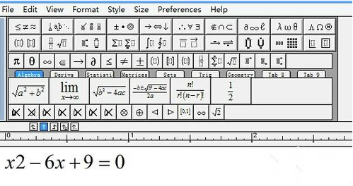 MathType使用方法9