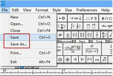 MathType使用方法12