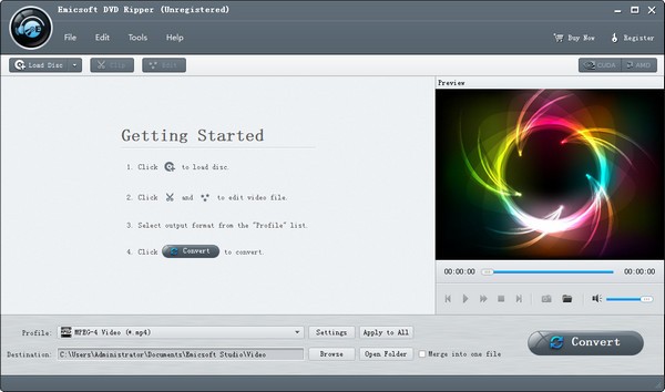 【Emicsoft DVD Ripper下载】Emicsoft DVD Ripper(DVD翻录工具) v5.0.6 官方版