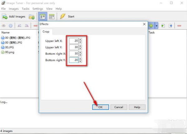 Image Tuner绿色版怎么批量裁剪