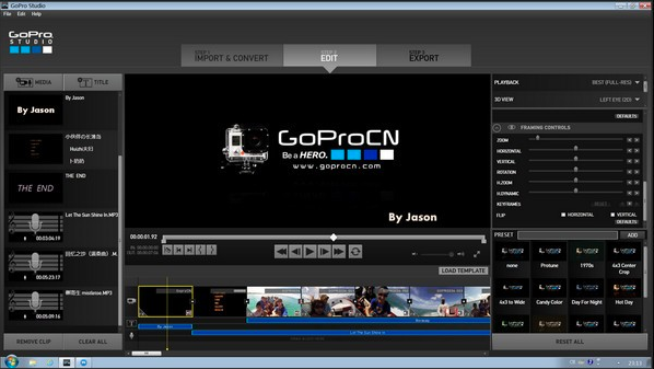 【GoPro Studio中文版】GoPro Studio下载 v2.5.1.389 电脑版