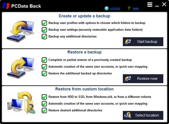 【PCData Back下载】PCData Back官方版 v2.0 免费版