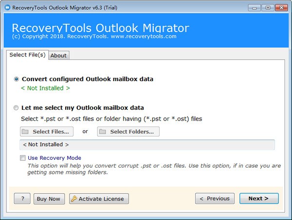 【Outlook Migrator官方版下载】Outlook Migrator(PST转换软件) v6.3 官方版