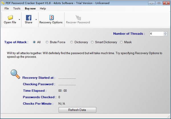 【PDF Password Cracker Expert下载】PDF Password Cracker Expert(pdf文档解锁工具) v1.8 官方版